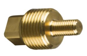 Threaded plug Ms 1/2'BSPT to M8 for Volvo