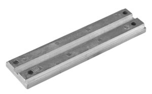Aluminum plate anode 195x52x12mm for Mercury 40HP to Verado 135/150/175