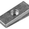 Wedge anode Mg 77x30x20mm for Mercury 35-300HP gearbox housing 3 ma00825 1
