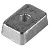 Aluminum fin anode 28x19x9mm for Mercury 4-9.9HP 2 ma00834