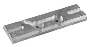 Plate anode Mg 170x51x18mm for Mercury F150 EFI Powertrim