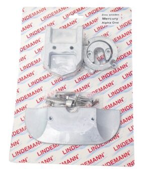 Anode set cavitation and support plate Mg for Volvo SX-A/DPS-A/B