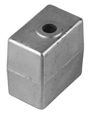 Zinc block anode for OMC 50-140, Johnson/Evinrude 50-225hp (87-98) gearbox