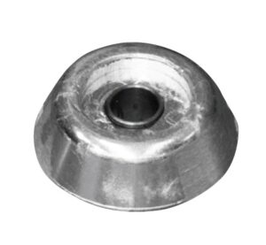 Plate anode Zn 45mm, bore 11mm for Lewmar side thruster
