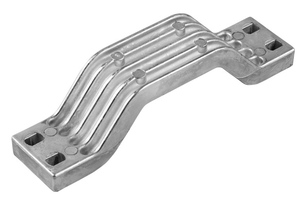 Aluminum plate anode 202x47x52mm for Yamaha 115-350PS engine mount 1 Aluminum plate anode 202x47x52mm for Yamaha 115-350PS engine mount
