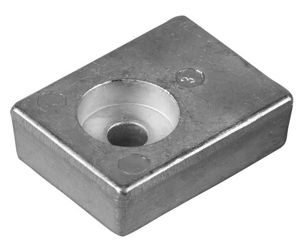 Block anode aluminum Suzuki DF 9.9-300PS (97-08), DT 9.9-200 (88-00) 1 Block anode aluminum Suzuki DF 9.9-300PS (97-08), DT 9.9-200 (88-00)
