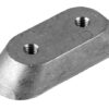 Aluminum engine anode 62x25x14mm for Honda BF 2-15PS (1997-2007)