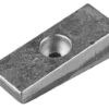 Wedge anode aluminum 77x30x22mm, bore 7mm for Honda BF 75-90PS (1997-1998) 2 ma01405