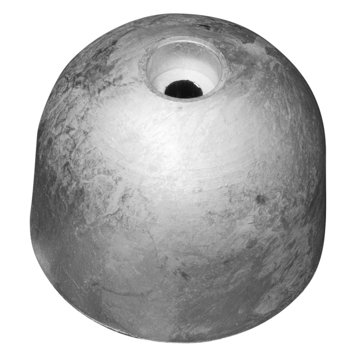 Propeller anode, nut Zn 49mm, bore 6mm for Sleipner side thruster 1 Propeller anode, nut Zn 49mm, bore 6mm for Sleipner side thruster