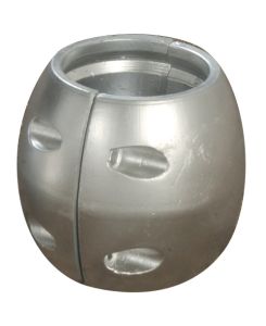Spherical wave anode Zn 81mm, for 40mm shaft 1 Spherical wave anode Zn 81mm, for 40mm shaft