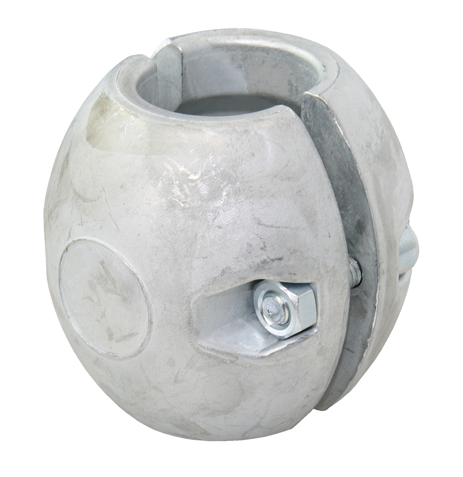 Spherical shaft anode, Mg 63mm, for 30mm shaft 1 Spherical shaft anode, Mg 63mm, for 30mm shaft