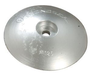 Plate anode set Mg 110mm, bore 10.5mm 2pcs with screw/nut
