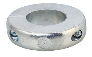 Shaft anode, ring-shaped Zn 74mm, for shaft 40mm 1 Shaft anode, ring-shaped Zn 74mm, for shaft 40mm