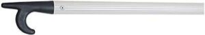 Boat hook, aluminum/plastic, 1250mm with plastic tip