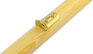 Belt nose brass 52x26mm