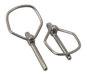 PEGUET folding split pin similar DIN11023 A2 8x42mm, pin 7.5mm
