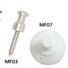Quick-release sheet metal screw A2 3.5x20mm TX10 100pcs.