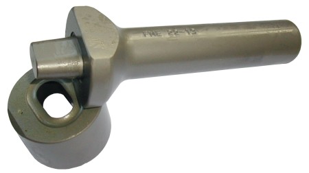 Steel impact tool set for oval eyelet MF21 22.5x13mm 1 Steel impact tool set for oval eyelet MF21 22.5x13mm