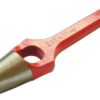 Steel hole punch for oval eyelet MF21 22.5x13mm