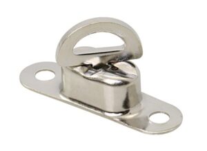 Oval screw-on lid with disc MsNi 22.5x13.5mm 10pcs.