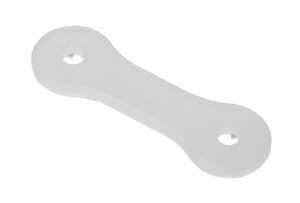 Twist lock counter plate plastic 50x16mm for MF24 100pcs.