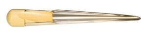 Hollow spike stainless steel/wood 280mm, for rope min. 16mm