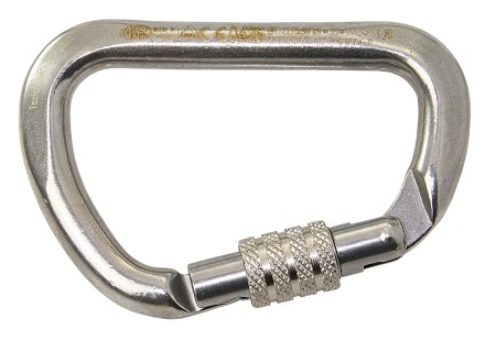 KONG asymmetric carabiner with locking nut A4 12x114mm 1 KONG asymmetric carabiner with locking nut A4 12x114mm