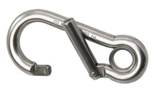 KONG Classic Genius carabiner with thimble, side opening, A4 11x120mm