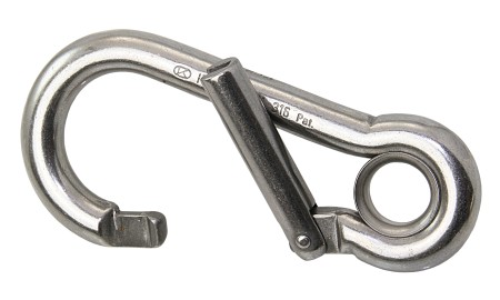KONG Classic Genius carabiner with thimble, side opening, A4 11x120mm 1 KONG Classic Genius carabiner with thimble, side opening, A4 11x120mm