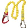 KONG Lifeline Evo with stainless steel carabiner, 1 aluminum carabiner, 1.75m stretch strap 2 nb7002
