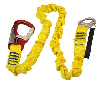 KONG Lifeline with stainless steel snap shackle and carabiner, 1.75m strap 1 KONG Lifeline with stainless steel snap shackle and carabiner, 1.75m strap