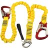 KONG Lifeline with stainless steel snap shackle, 2 carabiners, straps 1.8m+0.9m 2 nb7008
