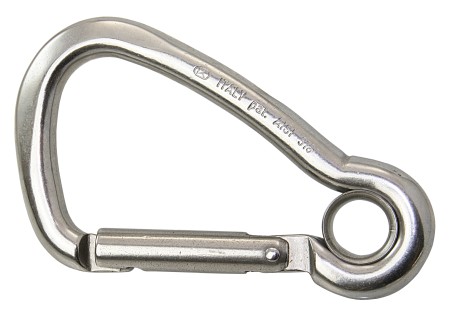 KONG asymmetric carabiner with thimble A4 6x65mm 1 KONG asymmetric carabiner with thimble A4 6x65mm