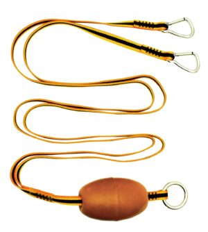 KONG Tora towing strap, nylon/stainless steel, 2.3m for inflatable boats