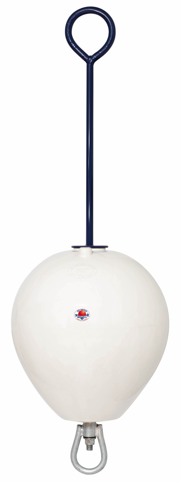 POLYFORM NO Mooring Buoy CCD-2 PVC Ø385mm, Pole: 1065mm, white 1 POLYFORM NO Mooring Buoy CCD-2 PVC Ø385mm, Pole: 1065mm, white