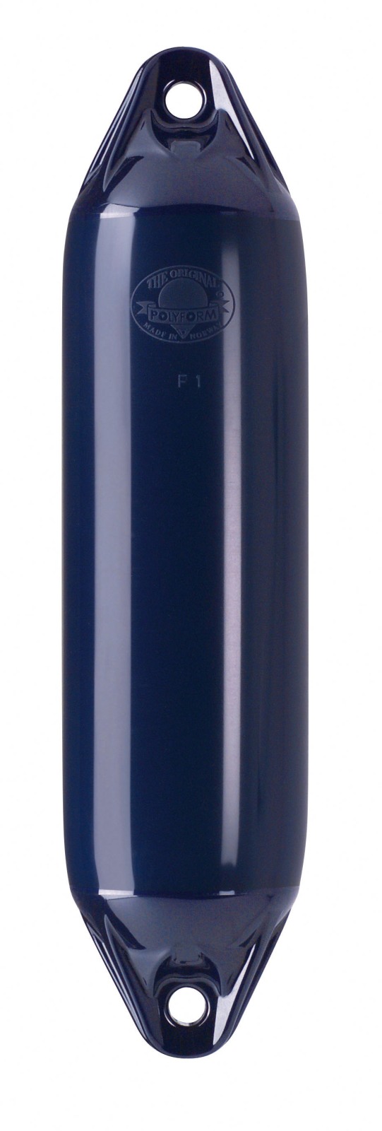 POLYFORM NO Long fender F-2 PVC 610x220mm, white/blue 1 POLYFORM NO Long fender F-2 PVC 610x220mm, white/blue