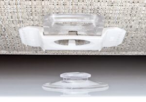 FASTMOUNT Textile Plugs for Screwing On, 26kg White, 10 pcs.