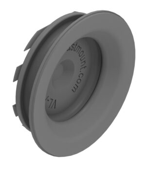 FASTMOUNT Very Low Profile HD Bushing for gluing/screwing, 10kg, 10 pcs.