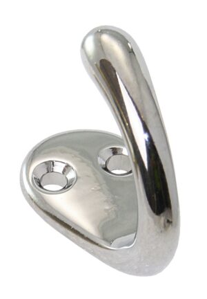Wall hook, simple MsCr 35mm