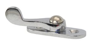 Latch on base plate, oval A4 lever 45mm