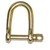 Round shackle brass pin 6mm 10pcs. 3 pa86 2