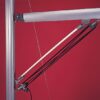BARTON Kicker Boomstrut GRP 1450mm, for boats 10.5-12m, white 2 pg38a 8
