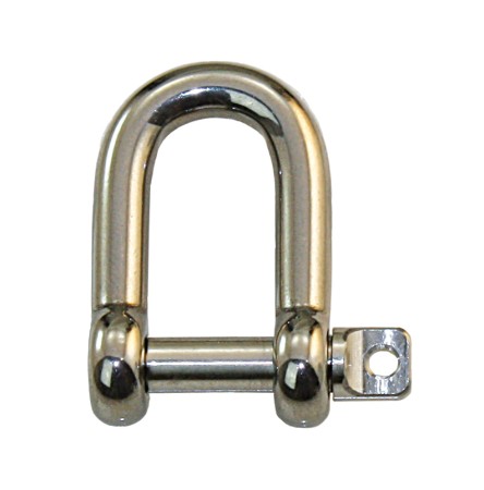 PETERSEN D-shackle A4 pin 8mm 1 PETERSEN D-shackle A4 pin 8mm
