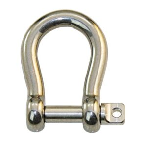 PETERSEN Curved Round Shackle A4 Pin 6mm
