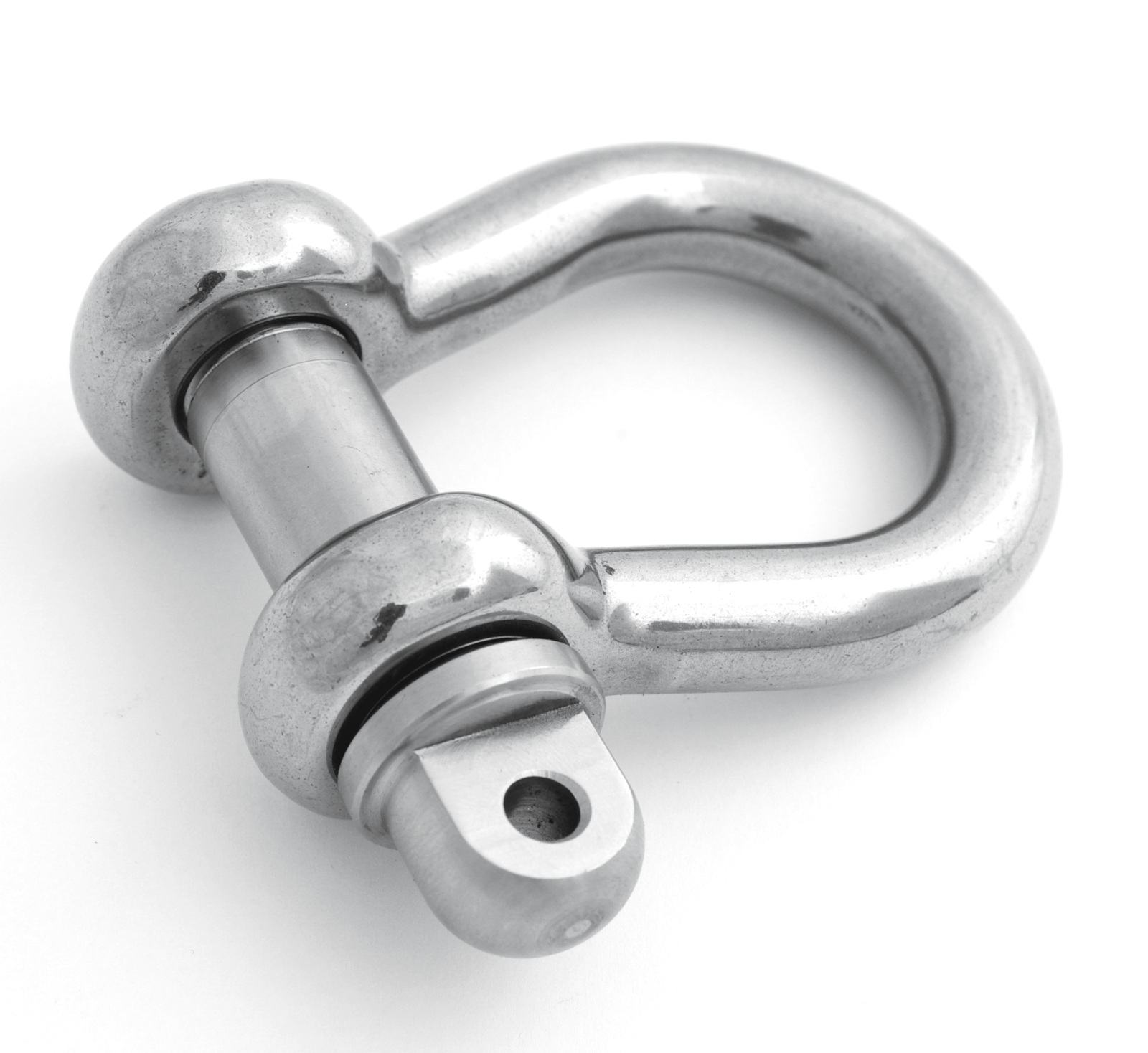 PETERSEN Curved Round Shackle with Nut and Cotter Pin C3 Pin 19mm, WLL4000kg 1 PETERSEN Curved Round Shackle with Nut and Cotter Pin C3 Pin 19mm, WLL4000kg