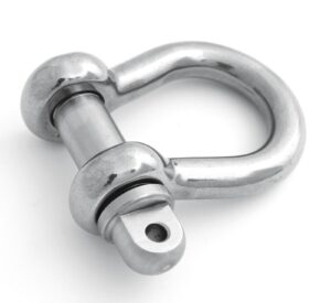 PETERSEN Curved Round Shackle C3 Pin 16mm, WLL2500kg