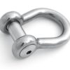 PETERSEN curved round shackle with internal hexagon C3 pin 10mm, WLL800kg 2 pgb08tb