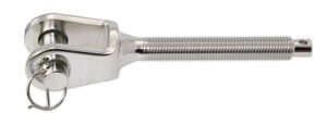 BLUE WAVE threaded fork UNF A4 5/8'L, pin 15.9mm