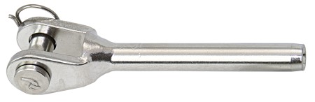 BLUE WAVE fork terminal A4 4mm, pin 8mm, narrow 1 BLUE WAVE fork terminal A4 4mm, pin 8mm, narrow