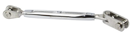 BLUE WAVE turnbuckle fork toggle UNF A4/Brnz 5/8', pin 15.9mm 1 BLUE WAVE turnbuckle fork toggle UNF A4/Brnz 5/8', pin 15.9mm